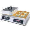 Machines à pain japonais moelleux soufflé crêpe machine électrique 220 v fabricant muffin boulanger plaques de fer pain