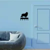 Sheltie Shetland Sheepdog Dog -Key Hooks Keychain Holder -6 tum Metal Wall Art