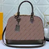 Shell tote bag leather women handbag purse Large/ Small shoulder bags