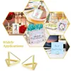 Place Card Holders Triangle Wedding Decoration Table Number Holders Photo Stand Clips for Party Office Desk Name XBJK2206