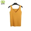 GOPLUS Sexy Slim Tank Top Blusa Cropped Feminino Women Sleeveless Crop Top Halter White Black Bustier Summer Crop Tops C4892 210401