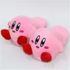 28 cm Kirby Plush Toy Kirby Hal Slipper Winter Warm Buty w domu dla dorosłych Y201026