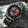 Armbandsur Luxury Sports Men39s för F1 Ferary Racing Quartz Titta på svart automatisk Big Dial Male NonMechanical Waterproof WR5021302