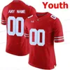 Nik1 costume 21 Parris Campbell Jr.25 Mike Weber 27 Eddie George 28 Ronnie Hickman Ohio State Buckeyes College Jersey Youth Jersey