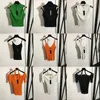 Hoge Elasticiteit Gebreide Vesten Vrouwen Merk Tanks Tee Klassieke Portret Designer Sling Camis Vest Luxe Tops