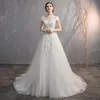 Andere Brautkleider Stickerei Gericht Tain Eine Linie Prinzessin Elegante Spitze Perlen Brautkleider Maßgeschneiderte Vestidos De NoviaAndere