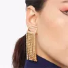 Damen-Ohrringe, Buchstabe F, Designer-Tropfenohrring, luxuriöse Gold-Mauerwerk-Ohrringe, sozialer Frauenschmuck, Geschenke