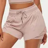 NWT Women Shorts 2 en 1 Breathable Dance Workout Running Gym sexy Séchage rapide Léger 220630