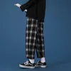 Pantaloni da uomo Design scozzese Pantaloni vintage da uomo Taglie forti 3XL Allentati Adolescenti Coppie Chi 220823