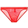 Onderbroek 1/2 Pcs Transparant Ondergoed Mannen Lage Taille Ultradunne Net Mesh Sexy Slips Ademend U Pouch Mannelijke