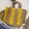 Bolsos de diseñador bolso de ropa de cama de rafia de playa bolso de mano de paja de moda bolsos de mujer bolso de lujo bolsos de malla para respirar dama compras verano microfibra bordado