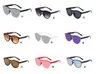été plus récent Lunettes de cyclisme-femme lunettes de soleil hommes lettre impression mode dames Voyage en plein air modélisation Conduite Lunettes équitation vent lunettes lunettes