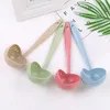 Creative Cooking Utensils 2 in 1 Spoon Strainer Long Handle Soup Spoons Cute Tableware Plastic Ladle Tableware