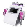 New 6 in 1 Ultrasonic Cavitation 40K Vacuum Slimming Radio Frequency Lipo Laser Machine for Spa 2.0 RF Body Slimming device