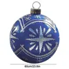 Feestdecoratie 60 cm kerstballen boomdecoraties cadeau xmas hristmas voor thuis buiten