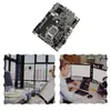 Moederborden Mijnbord LGA1155 8 GPU PCI-E 1X 16X DDR3 8GB 1600MHz RAM Random CPU 6PIN tot dubbele 8pin kabel SATA Cablemotherboards Mo