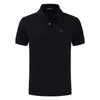 Polo d'été 100% coton pour hommes, haut de qualité supérieure, manches courtes, col rabattu, hauts décontractés, grande taille, 220614