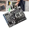 Płyty główne B75 ETH MOTEBLE MATERBOOT LGA1155 12 PCIE do USB z CPU G540 CPU+DDR3 4GB 1600 MHz RAM dla karty graficznej BTC