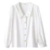 Chemisiers pour femmes Chemises Hauts pour femmes et Kimono Vêtements pour femmes Blusas Mujer Haut Haut Femme Printemps Automne Tunika Camisas Chemise blanche pour femmes