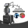 Spa Use Body Slimming Machine 6d 635nm Lipo Laser Hiemt EMS Body Sculpting Slim Fat Redcution Attrezzatura per la stimolazione muscolare per Beauty Center