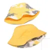 Галстук-красительные шляпы шапки двойной стороной носить рыбацкий шляпа мода навесных шапки путешествия весенние летние открытый повседневный пляж бассейна шляпа аксессуары 12 цветов bb8013