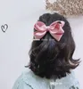 Temperamento ragazza principessa Barrettes grande arco bambini bowknot fermaglio per capelli Corea bambini torsione fiore copricapo top clip ornamenti B303