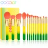 Docolor Makeup Brushes 16PCSパイナップルセットファンデーションパウダーフェイスブレンド輪郭アイシャドウメイク220514