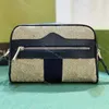 Desinger luxe meo vintage groene rode riemtassen crossbody dames mode schouder ophidia canvas tas