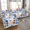 Fundas para sillas Funda de cojín con estampado geométrico Sofá para sala de estar Puff Seat Chaise Lounge Corner SofasChair