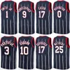 Print Statement City Basketball Edition Dennis Schroder Jersey 17 Garrison Mathews 25 Josh Christopher 9 Tari Eason 17 Trey Burke 3 Jabari Smith Jr 1 Ikon Män kvinna