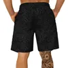 Homens Board Shorts Verão Esportes Casuais Plus Size Padrão de Onda Padrão 3D Imprimir Cama Hawaiian Shorts Oversized Elastic Cintura Beach Shorts Homme Y220420