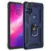 Étuis de téléphone hybrides robustes 2 en 1, armure de doigt magnétique, coque arrière avec béquille, protection robuste pour Motorola G Stylus G Power Fast Pure Play Edge One Ace 5G G100 2022