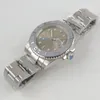 Wristwatches 40mm Grey Dial Sapphire Glass Ceramic Bezel MIYOTA 8215 Automatic Movement Men's Watch
