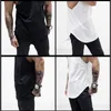 Brand Clothing Bodybuilding Muscle Guys Fitness Mens Gym Hooded Tank Top Vest Stringer Sportswear Cotton Sleeveless Shirt Hoodie 220624