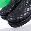 bread shoes Lingge pineapple shoes genuine leather one foot Lefu shoes thick soled high men's