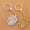 Nuestra Senora de Guadalupe Key Rings 기적적인 메리 여행 보호 가톨릭 종교 교회 매력 Keychain K1790 112x37mm 2colors