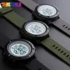 Bilek saatleri ReloJ Militar Zegarki Erkekler Spor Saatleri Çok Fonksiyonlu Kronograf Suya Dayanıklı Çalar Saat Tarihi Dijital Bilek Swatch Man Cloc