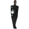 Fetisch PVC Faux Leather Catsuit Costumes Sexig svart mamma bodysuit spandex sovsäck zentai catsuits vuxen cosplay fancy klänning front 3-vägs blixtlås