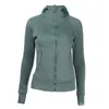 Yoga Roupa o novo estilo Yoga Sceba Leisure Sports Sport Sweater Sweater Autonn Winter Plexh Hampened Zipper Jacket275f