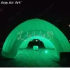 Nyaste reklam Uppblåsbar igloo -tält Blow Up Camping Dome Tent 5M/6M/8M Diametrar med LED -ljus gjord av Ace Air Art