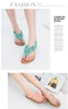 2022 Summer New Bohemian Style Women's Sandals Flower Flip Flops Women Fashion All-match Trend Sandals