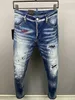 Mode italienne jeans décontractés pour hommes européens et américains haut de gamme lavés à la main qualité optimisée 518