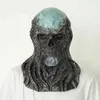 Horror Mask Stranger Things 4 Vecna ​​Vecna ​​Mask Cosplay Scary Monster Demon Lateksowe maski dla kobiet mężczyzn Halloween Party Props T220727