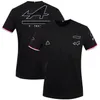 F1 team racing suit men and women fan clothing short-sleeved quick-drying T-shirt plus size can be customized 2022 new men's clothing