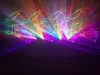 LED Sahne Aydınlatma Lazer Işıkları DJ Club için RGB Işın 2W