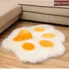 Mignon chat patte ours pied coussin Animal empreinte forme doux en peluche tapis maison canapé Table tapis de sol chambre décoratif 220401