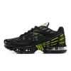 tn plus 3 men running shoes tns tnplus ultra triple black white Laser Blue mens trainers sports sneakers runners