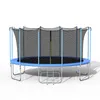 16ft rund trampolin med barnbäddsäkerhetshölje Netstege Spring Cover Padding