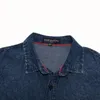 Chemises décontractées pour hommes arrivée chemise en jean hommes à manches longues grande taille coton à carreaux homme marque chemise hommes Eldd22