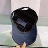 Denim Baseball Cap Classic Triangle Badge Visor Cap Fashion Breathable Sport Hats Dome Adjustable Casquette